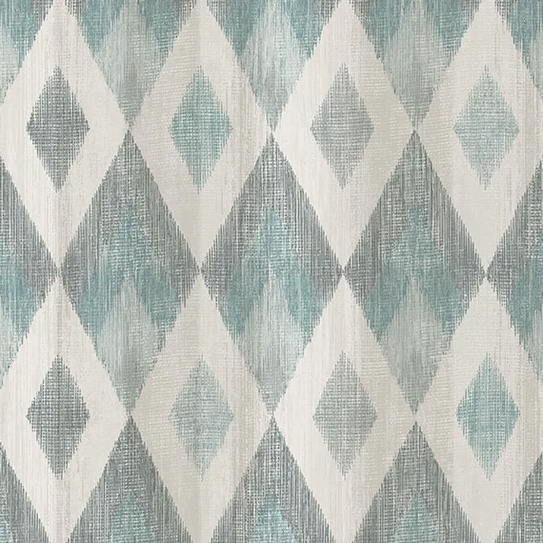 4020-96101 Ace Teal Diamond Wallpaper