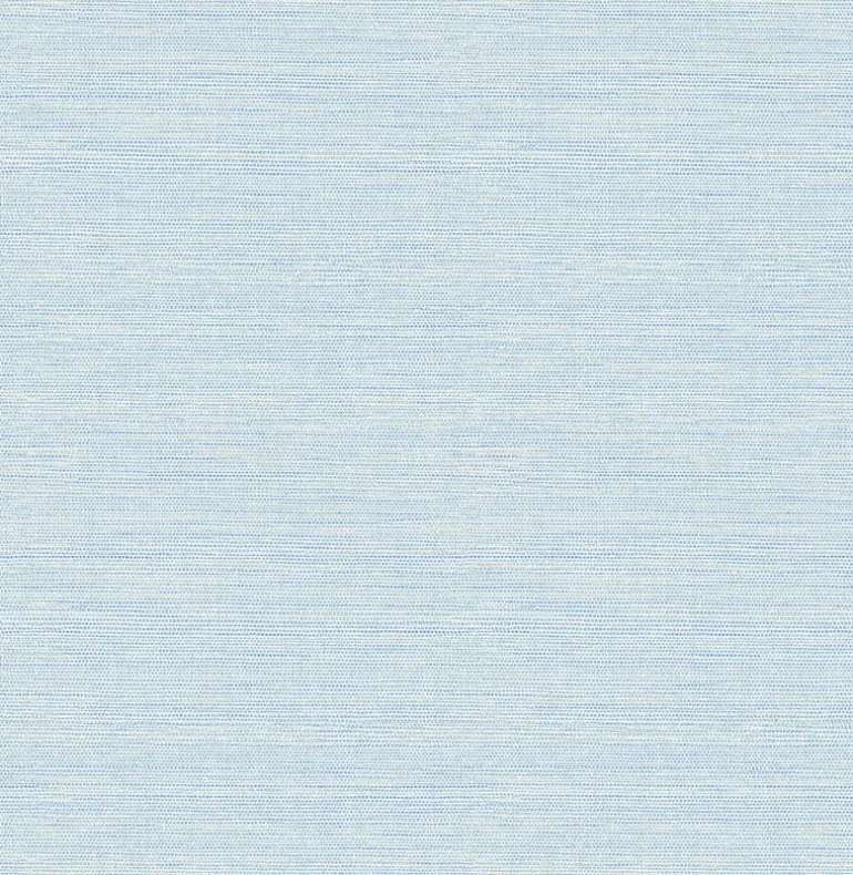 2901-24283 Agave Bliss Sky Blue Faux Grasscloth Wallpaper