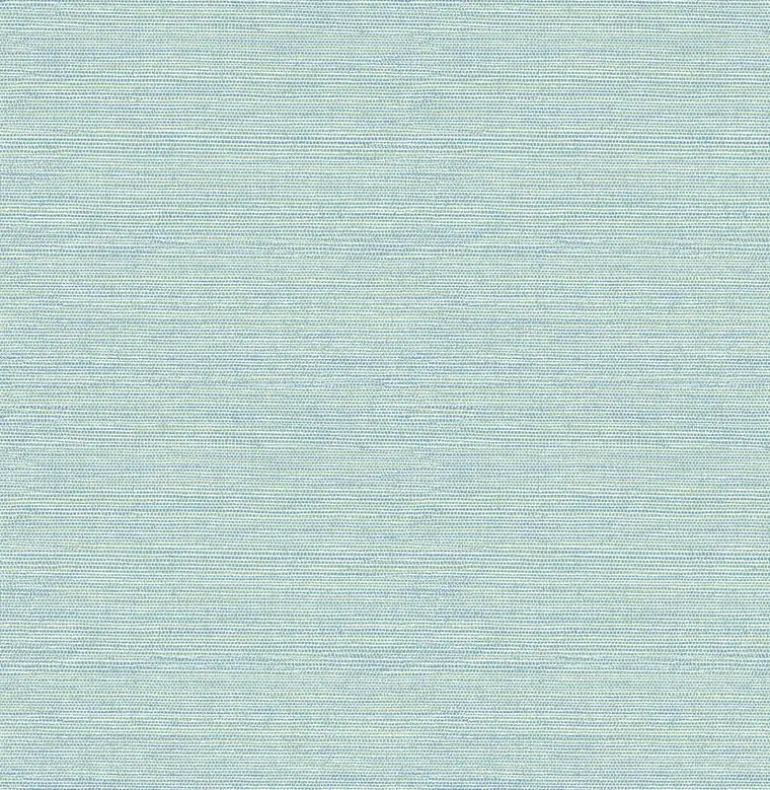 2901-24282 Agave Bliss Teal Faux Grasscloth Wallpaper