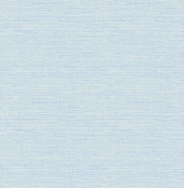 2902-24283 Agave Blue Faux Grasscloth Wallpaper