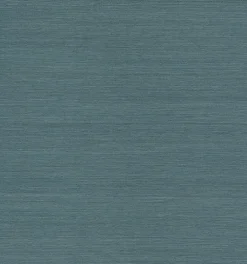 2972-86122 Aiko Blue Sisal Grasscloth Wallpaper