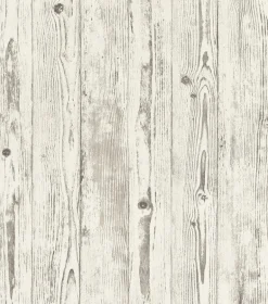 4015-427301 Albright White Weathered Oak Panels Wallpaper