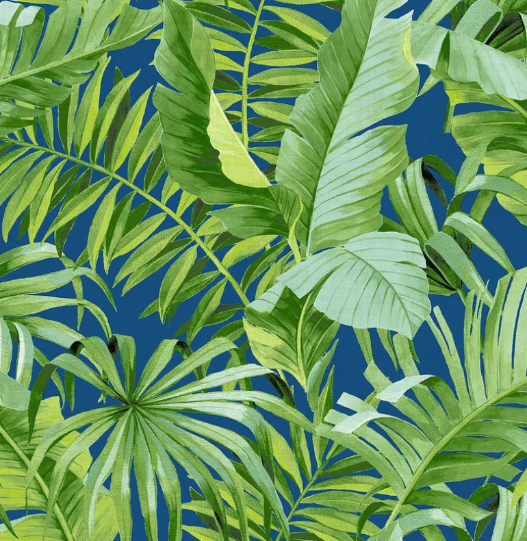 2969-26056 Alfresco Jade Tropical Palm Wallpaper