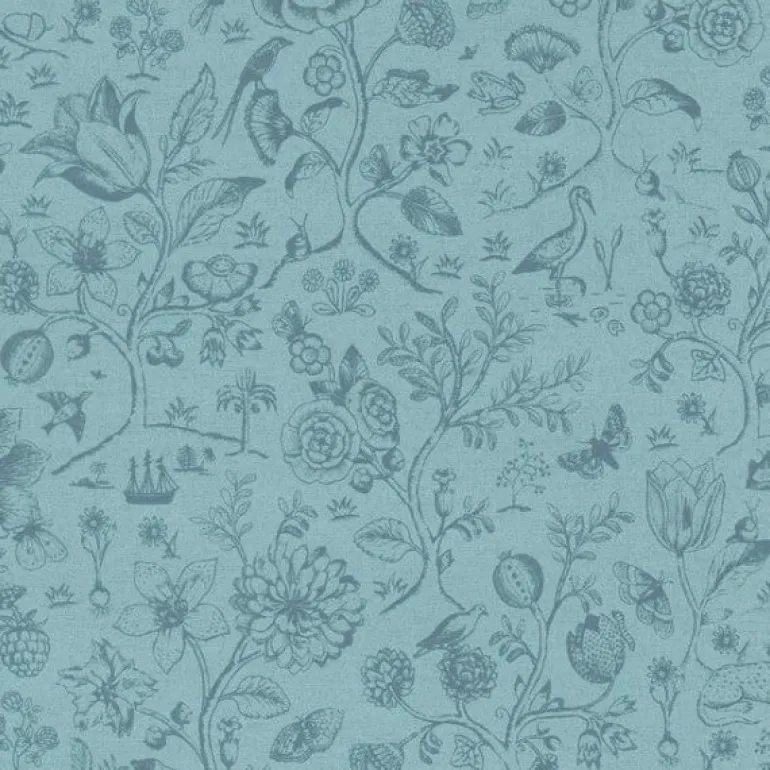 375012 Ambroos Blue Woodland Wallpaper