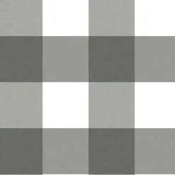 3123-12532 Amos Charcoal Gingham Wallpaper