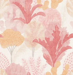 2969-26046 Ari Pink Desert Oasis Wallpaper