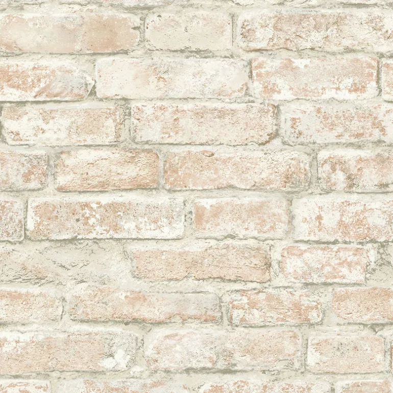 3123-12482 Arlington Rust Brick Wallpaper