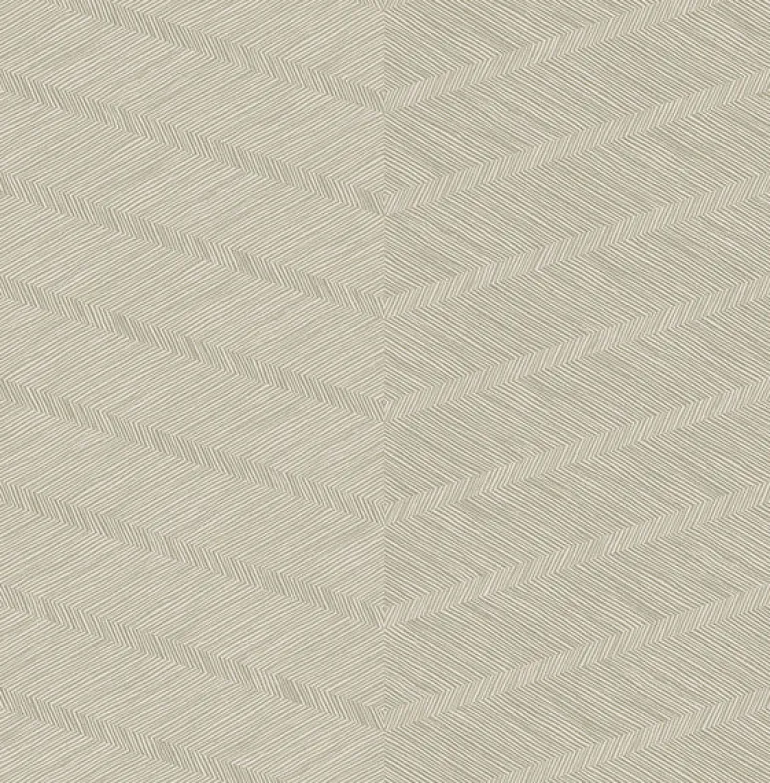 2964-25918 Aspen Champagne Chevron Wallpaper