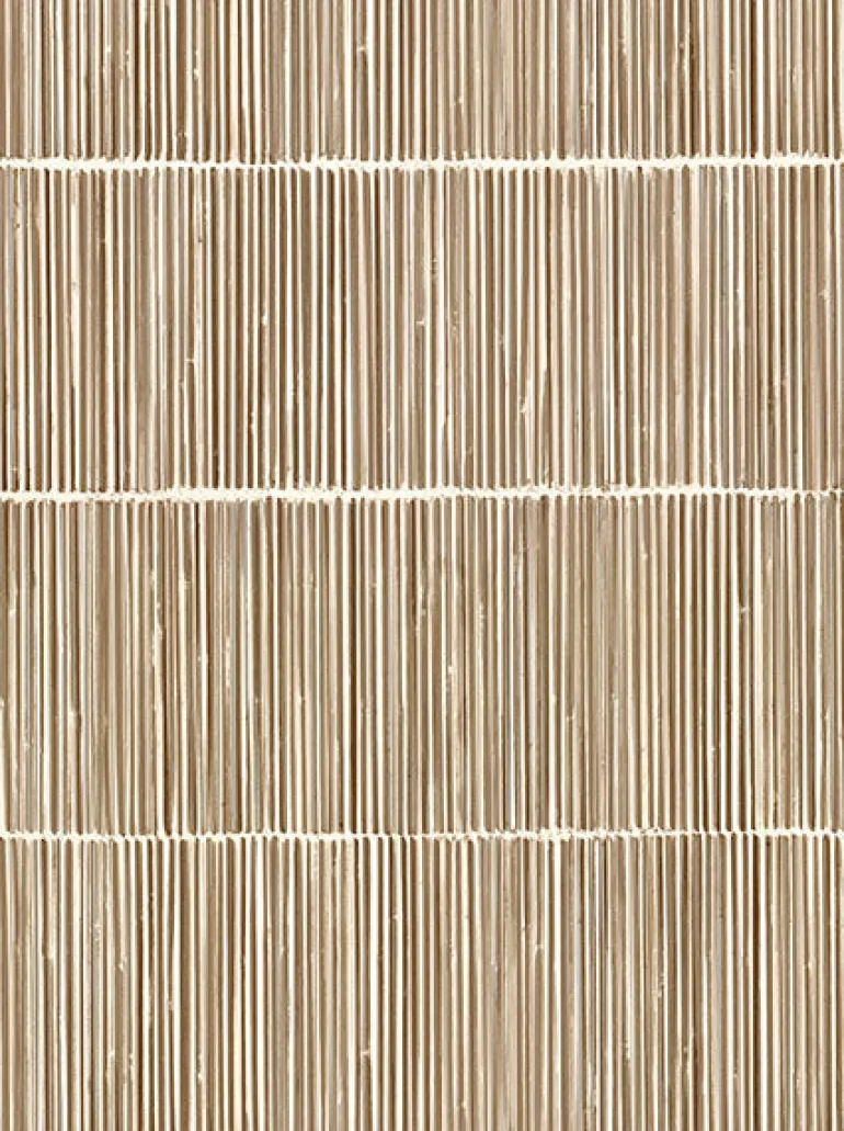 391513 Aspen Neutral Natural Stripe Wallpaper