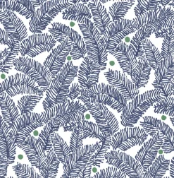 2969-26034 Athina Navy Fern Wallpaper