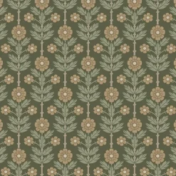 2948-28009 Aya Green Floral Wallpaper