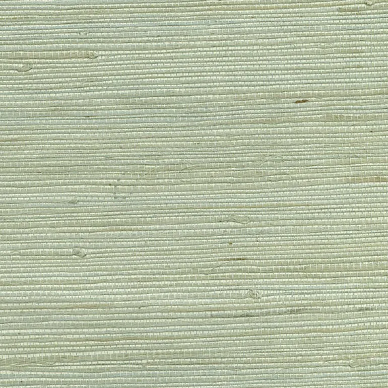 4018-0008 Battan Soft Green Grasscloth Wallpaper