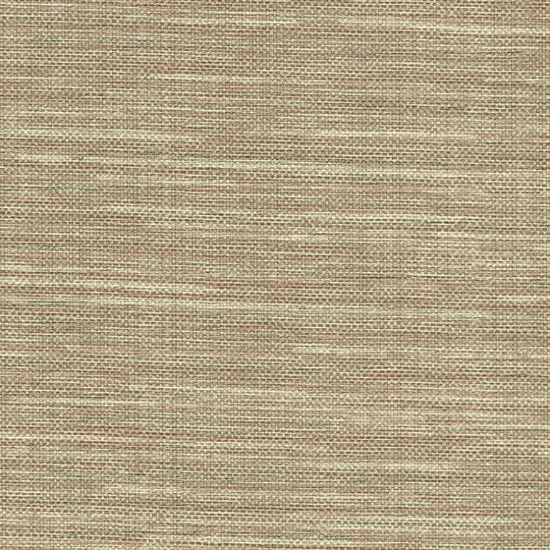 2758-8014 Bay Ridge Chestnut Faux Grasscloth Wallpaper