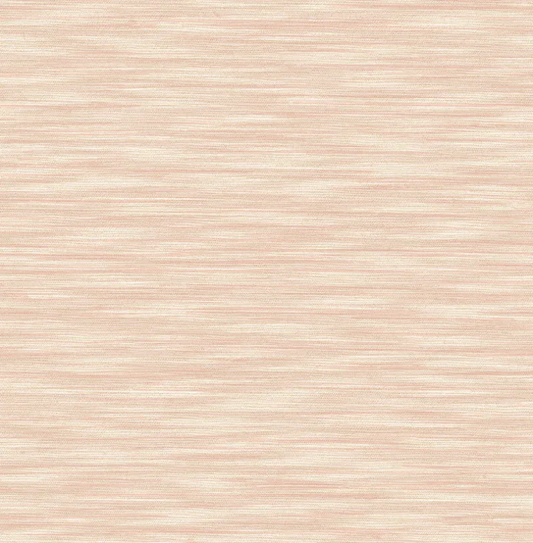 2970-26159 Benson Coral Variegated Stripe Wallpaper