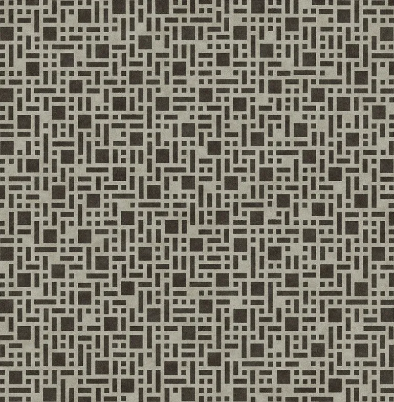 2764-24340 Bento Brown Geometric Wallpaper