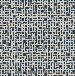 2764-24339 Bento Indigo Geometric Wallpaper
