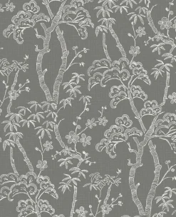 2764-24351 Bonsai Grey Tree Wallpaper