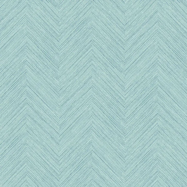 3120-13671 Caladesi Aqua Faux Linen Wallpaper