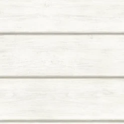 3123-12441 Cassidy White Wood Planks Wallpaper