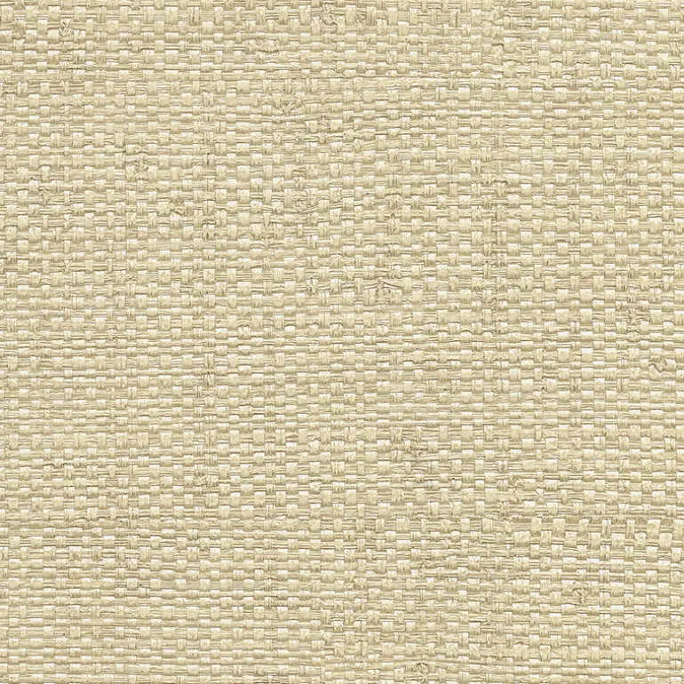 2807-8046 Caviar Cream Basketweave Wallpaper
