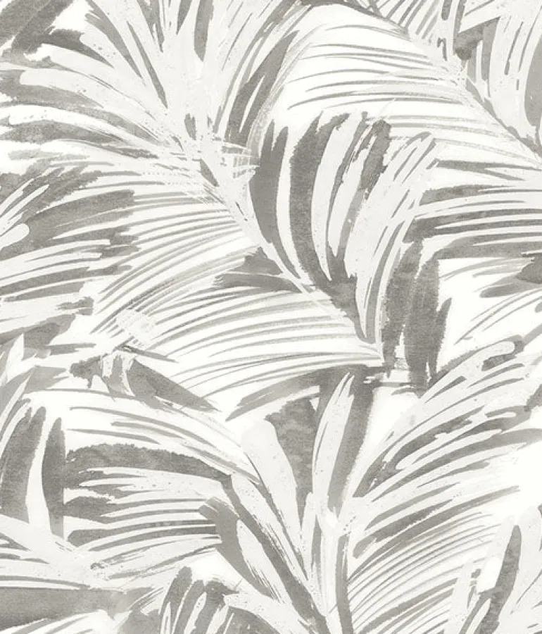 3120-13713 Chaparral Grey Fronds Wallpaper