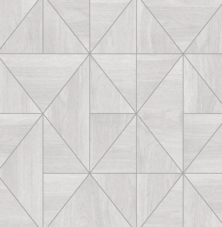 2896-25320 Cheverny Light Grey Wood Tile Wallpaper