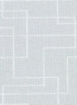 2921-50502 Clarendon Sky Blue Geometric Faux Grasscloth Wallpaper