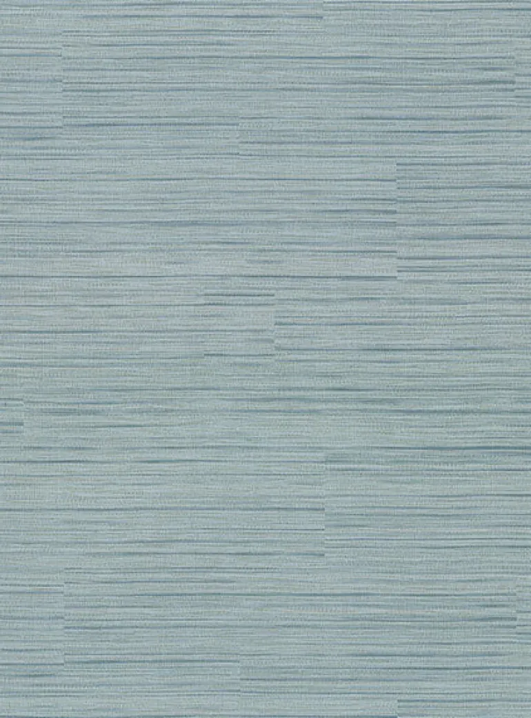 2910-2724 Coltrane Teal Faux Grasscloth Wallpaper