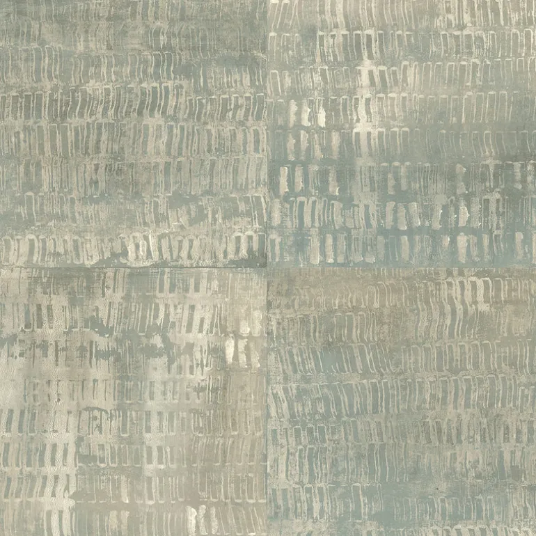2922-25380 Conundrum Sage Faux Metal Wallpaper