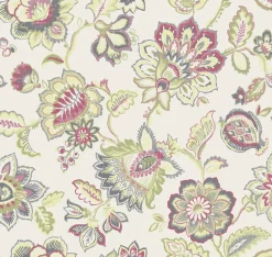 2901-87513 Corona Green Jacobean Wallpaper