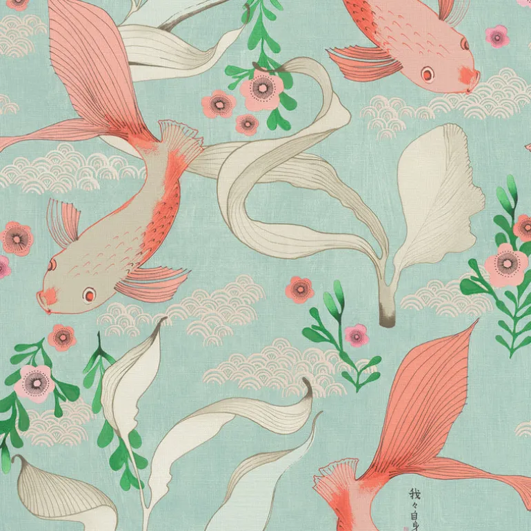 4035-539837 Dai Seafoam Betta Fish Wallpaper
