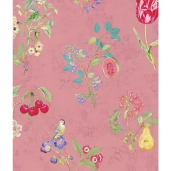 375023 Danique Mauve Garden Wallpaper