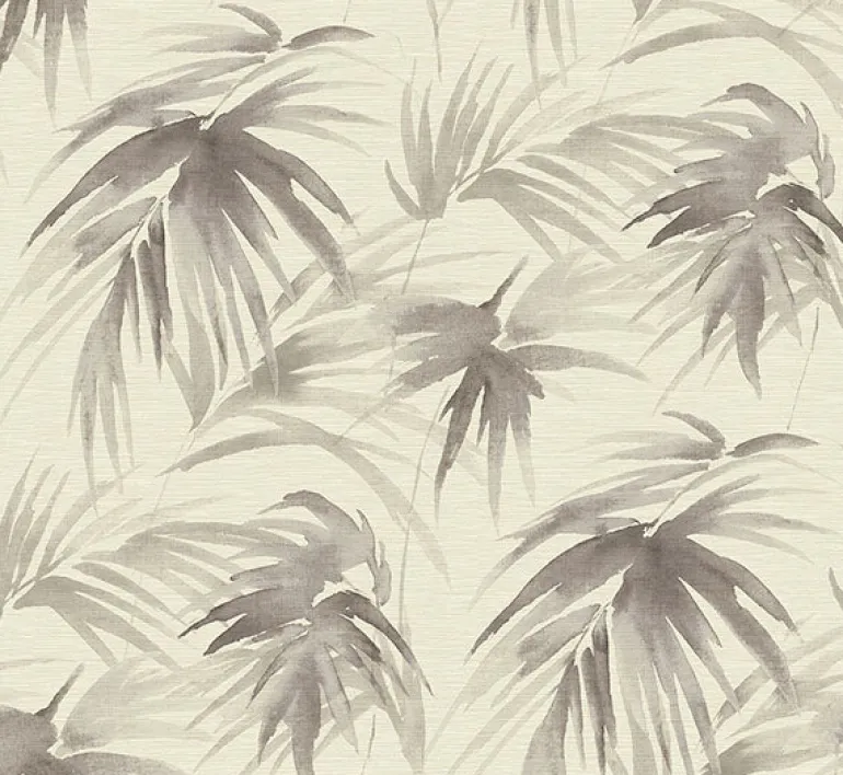 2964-87411 Darlana Pewter Grasscloth Wallpaper