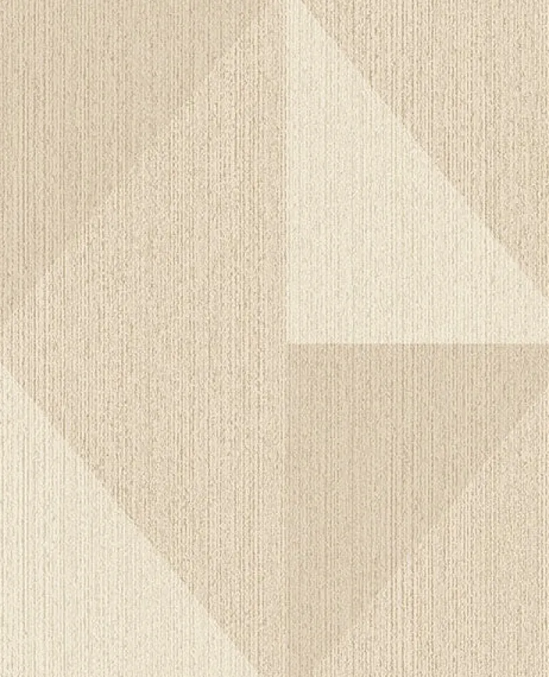 395821 Diamond Khaki Tri-Tone Geometric Wallpaper