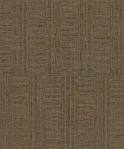 4044-38026-2 Eldorado Brown Geometric Wallpaper