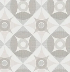 2821-25133 Ellis Light Brown Geometric Wallpaper