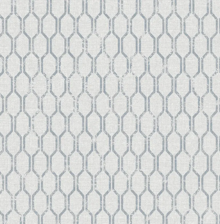 2834-25048 Elodie Light Grey Geometric Wallpaper