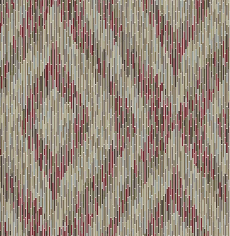 2763-24220 Ethereal Red Ogee Wallpaper