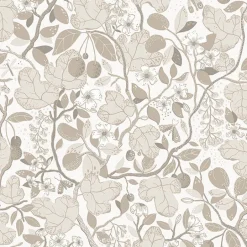 2932-65120 Ewald Beige Garden Vines Wallpaper