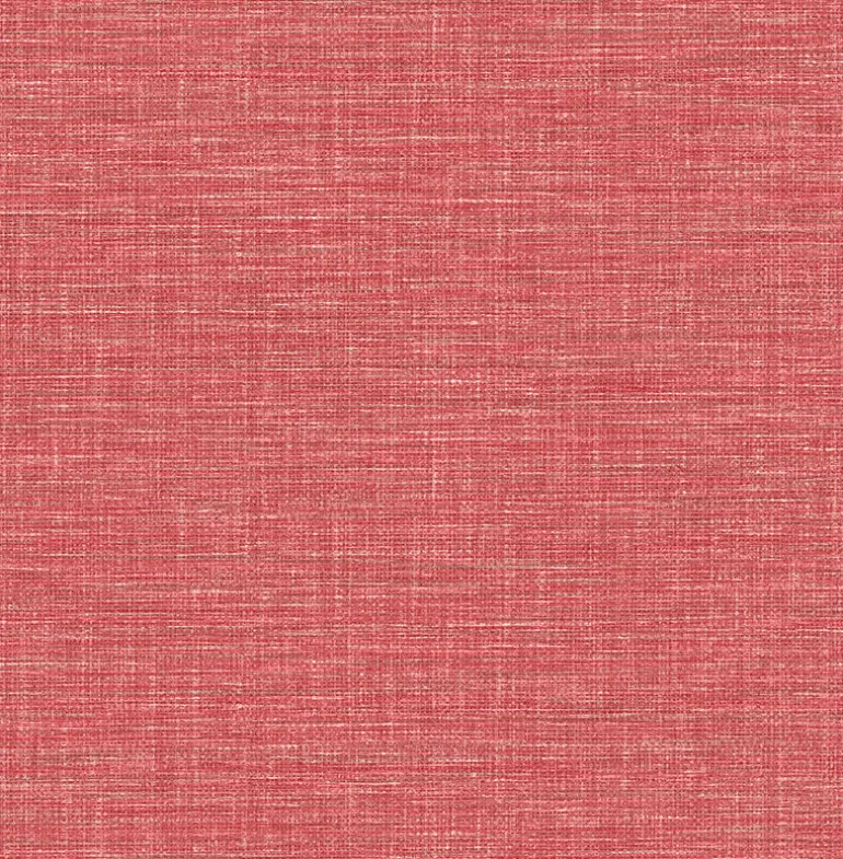 2969-24117 Exhale Coral Woven Texture Wallpaper