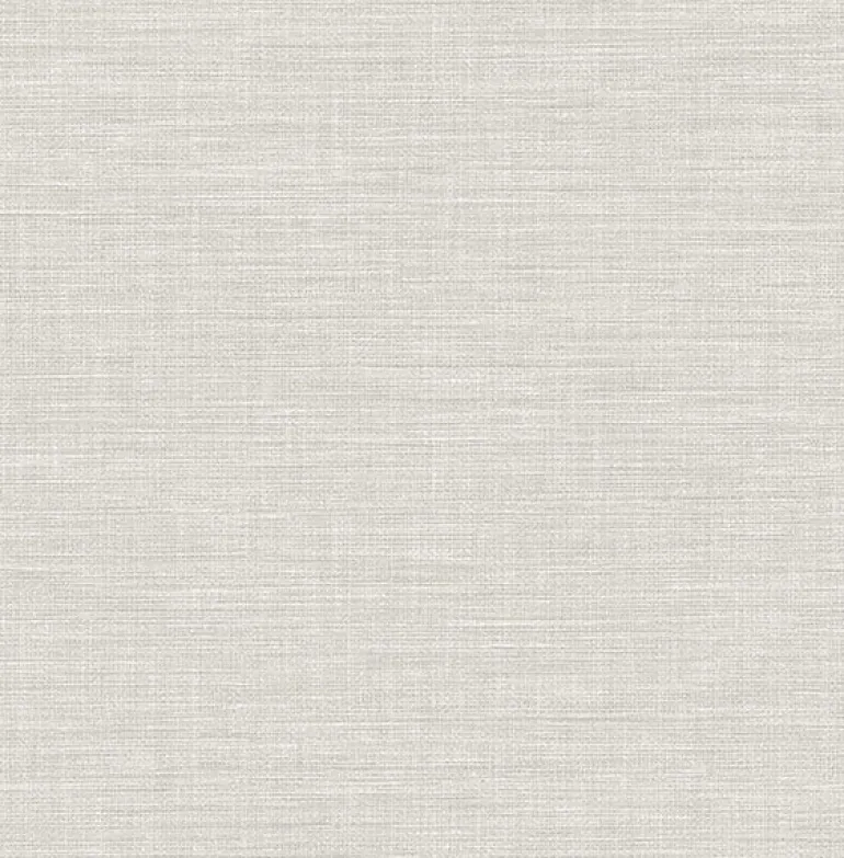 2903-25851 Exhale Light Grey Faux Grasscloth Wallpaper