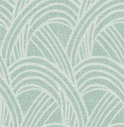 2975-26218 Farrah Green Geometric Wallpaper
