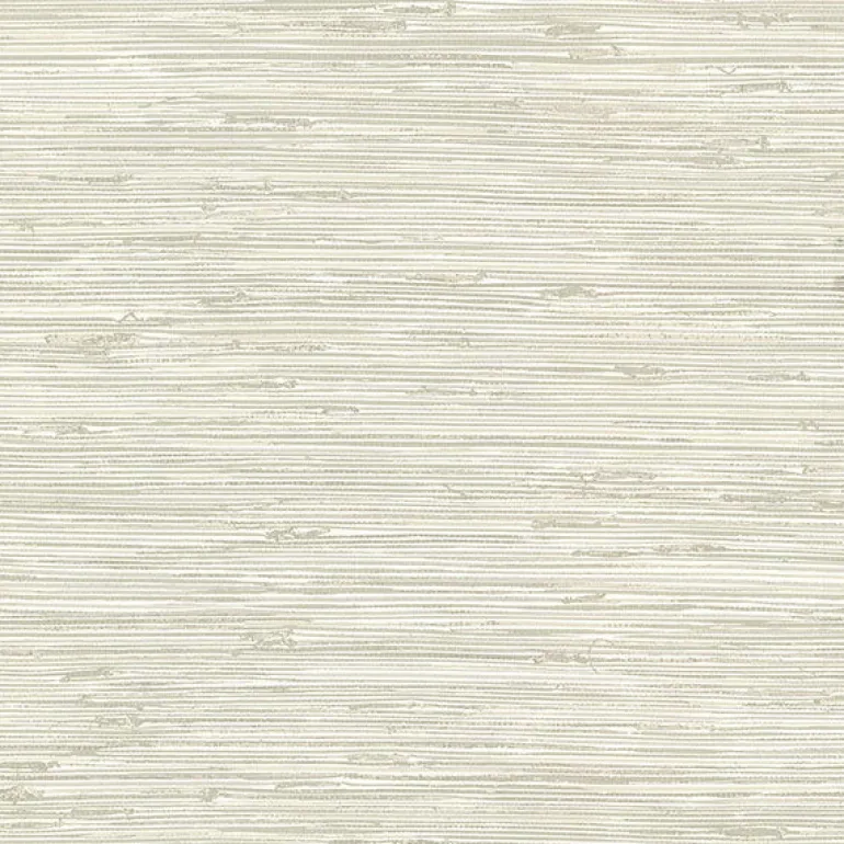 2904-24418 Fiber Cream Faux Grasscloth Wallpaper