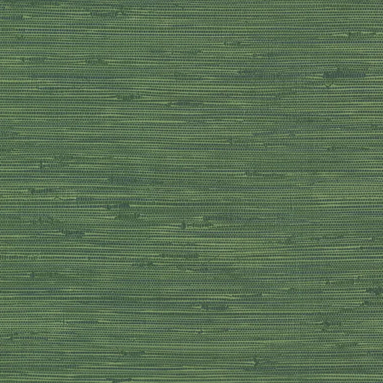 2767-24419 Fiber Green Weave Texture Wallpaper