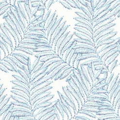 2973-90503 Finnley Blue Inked Fern Wallpaper