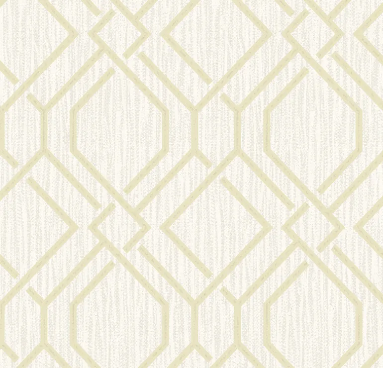 4025-82515 Frege Gold Trellis Wallpaper