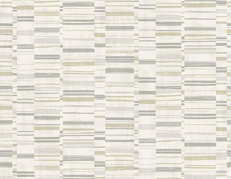 2949-60817 Fresnaye Grey Linen Stripe Wallpaper