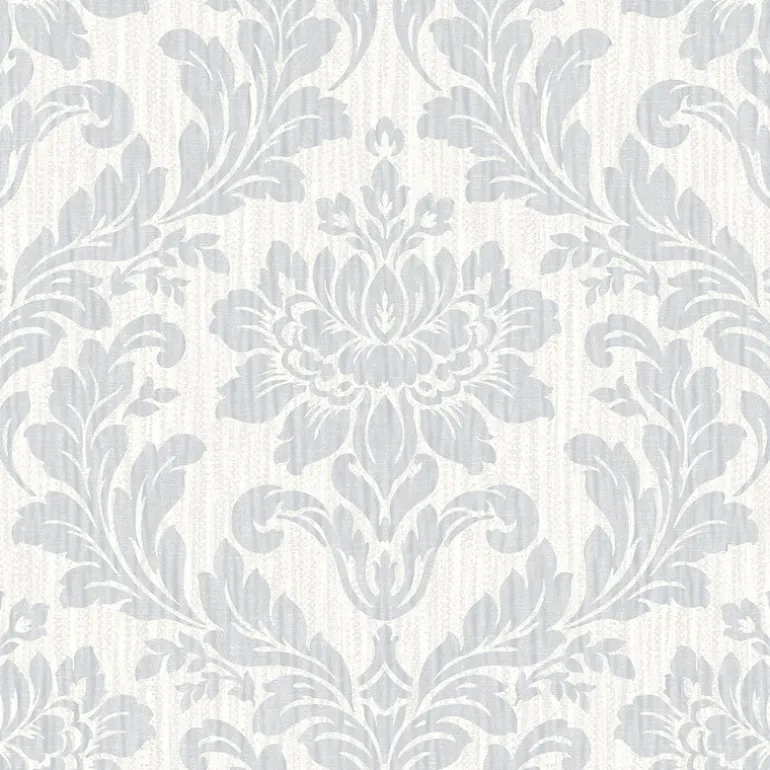 4025-82524 Galois Light Grey Damask Wallpaper