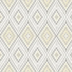 3118-12711 Ganado Beige Geometric Ikat Wallpaper