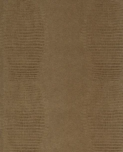 300571 Gharial Light Brown Croc Wallpaper